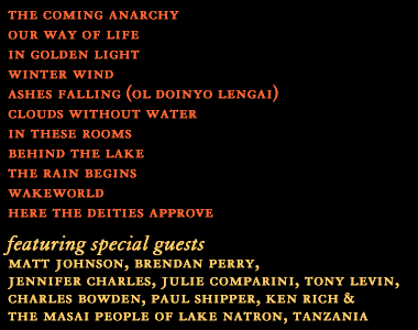 track list for clouds without water